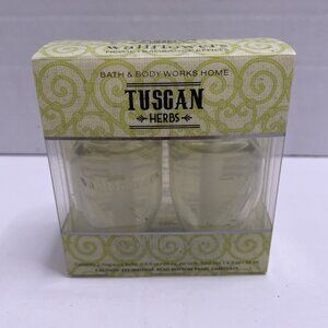 2 Tuscan Herbs Bath & Body Works Wallflower Refill Bulbs - NEW